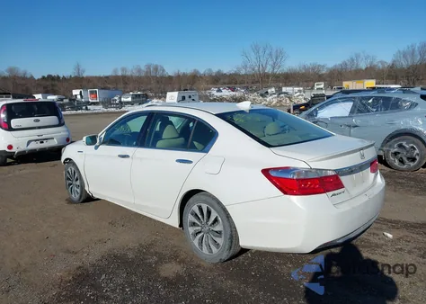 2015 Honda Accord Hybrid Ex-L from USA, damaged, VIN 1HGCR6F53FA006548